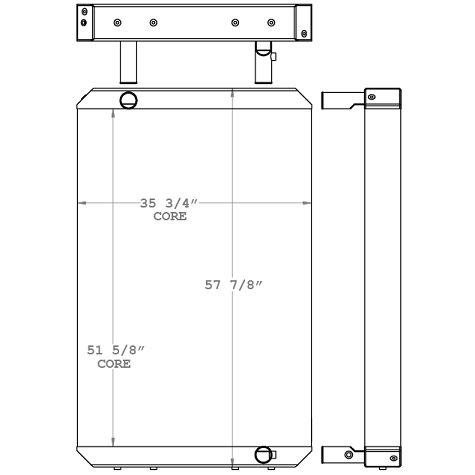 450935 - Volvo L350F Radiator Radiator