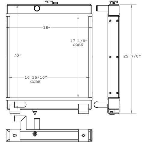 450969 - Laymor Sweep Master 300 Radiator Radiator