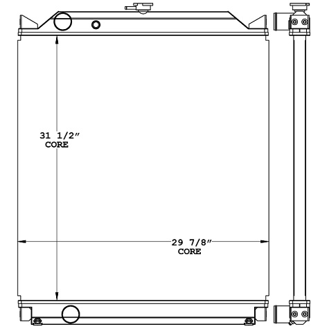 451017 - Multiquip Radiator Radiator