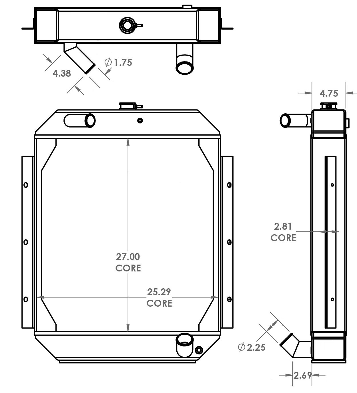 451021 - Industrial Radiator Radiator