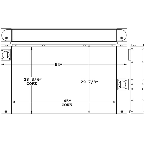 451029 - Terex Radiator Radiator