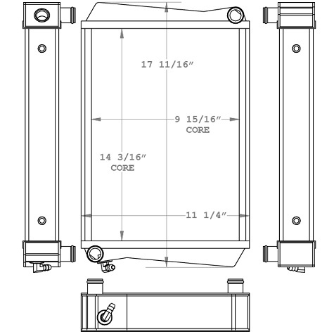 451065 - Industrial Radiator Radiator