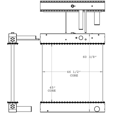 451067 - Kohler Generator Radiator Radiator