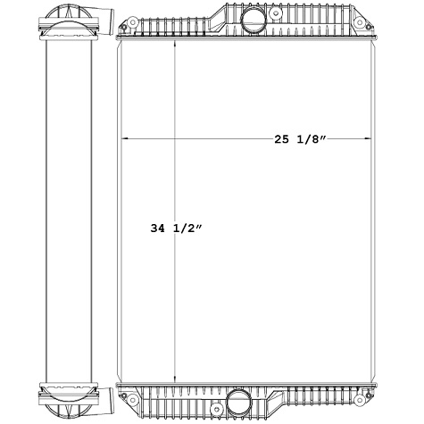 451069 - Caterpillar Radiator Radiator