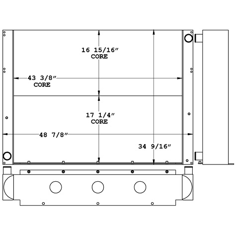 451081 - Industrial Radiator Radiator