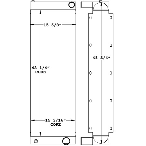 451174 - Hydraulic Ice Hammer Radiator Radiator