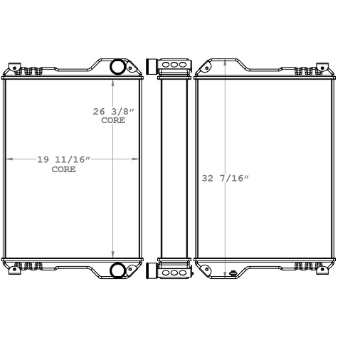 451176 - JCB Loadall Radiator Radiator