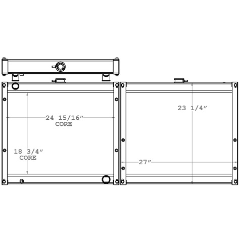 451182 - Wollard Tug Radiator Radiator