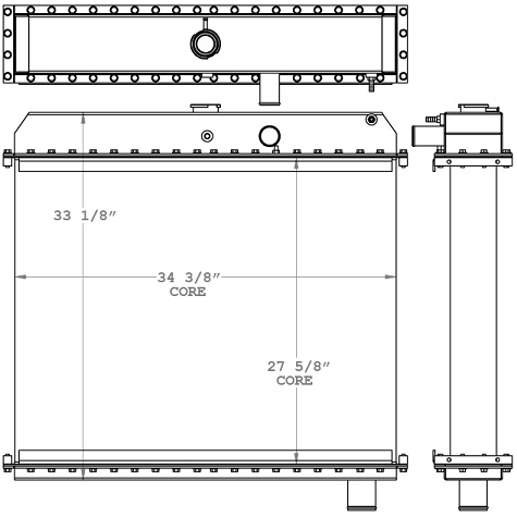 451188 - Industrial Equipment Radiator Radiator