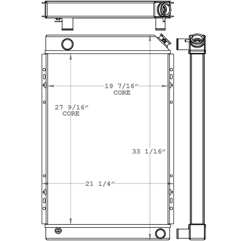 451190 - Generator Radiator Radiator