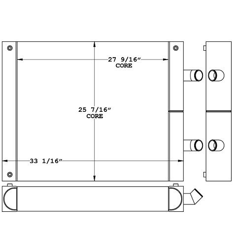 451224 - Sweeper Radiator Radiator