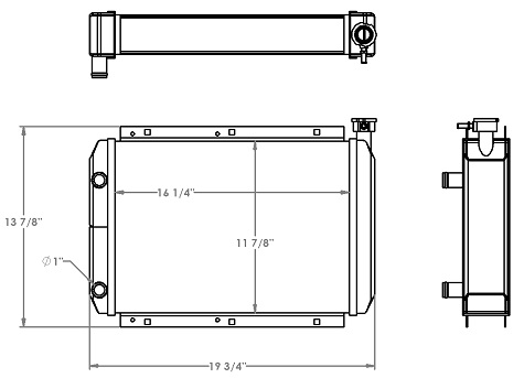 451234 - Lawn Mower Radiator Radiator