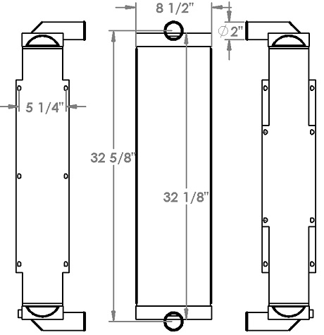 451249 - Linde Forklift Radiator Radiator