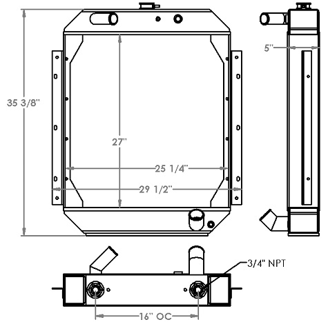 451255 - Industrial Radiator Radiator