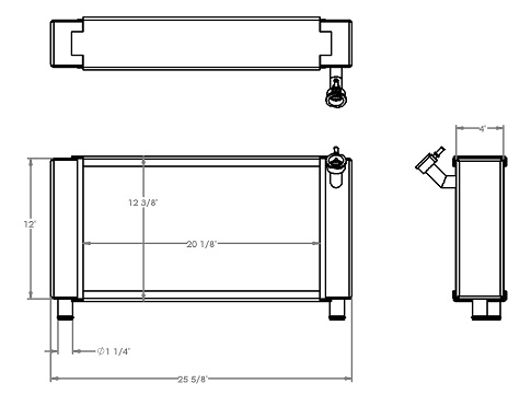 451256 - Bobcat 623 Radiator Radiator