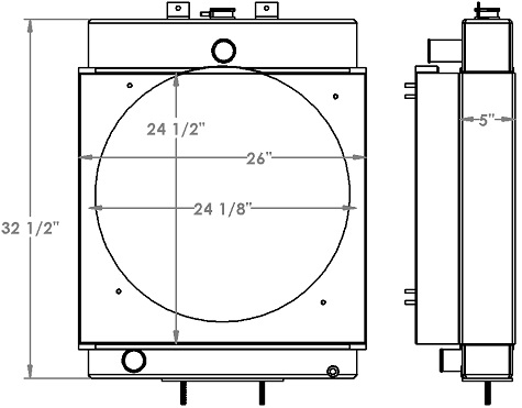 451259 - Pettibone Radiator Radiator