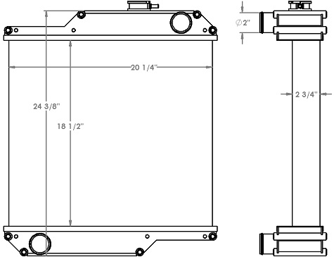 451262 - Broadcom Generator Radiator Radiator