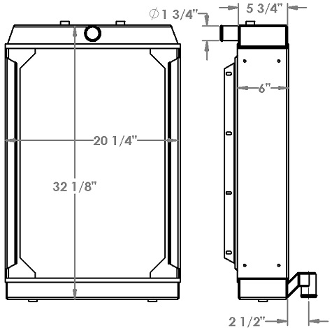 451266 - Industrial Radiator 