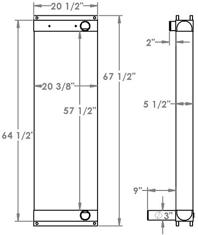 451280 - Industrial Radiator Radiator