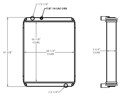 451284 - Caterpillar 950M Radiator Radiator