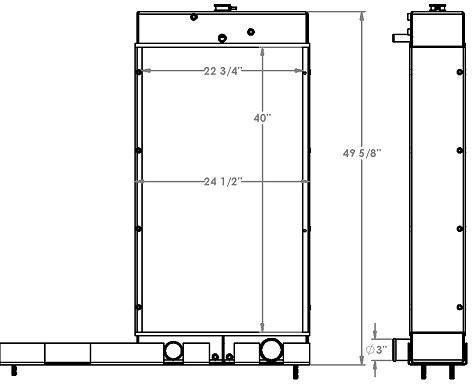 451314 - Tadano Mantis 200RS Radiator Radiator