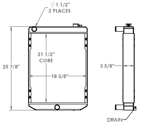 451319 - Bobcat Radiator Radiator