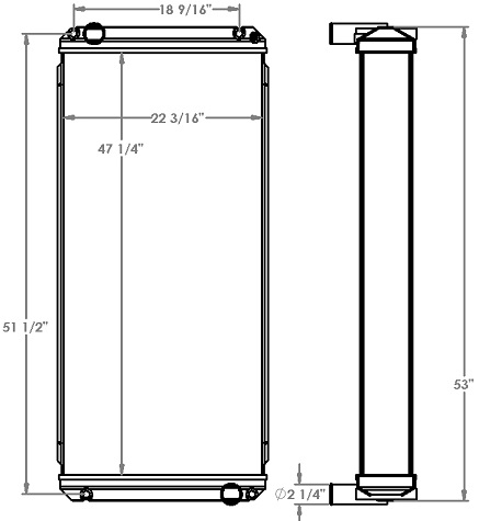 451321 - Hyundai HL970 Radiator Radiator