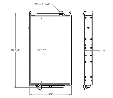 451325 - Volvo FE Radiator Radiator