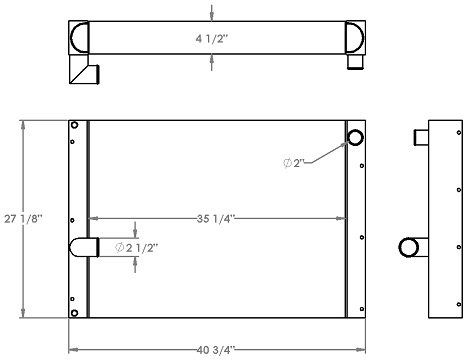 451358 - Industrial Radiator Radiator