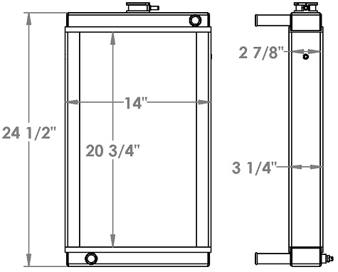 451368 - Sherman Reilly PT3366 & PT6030 Radiator Radiator