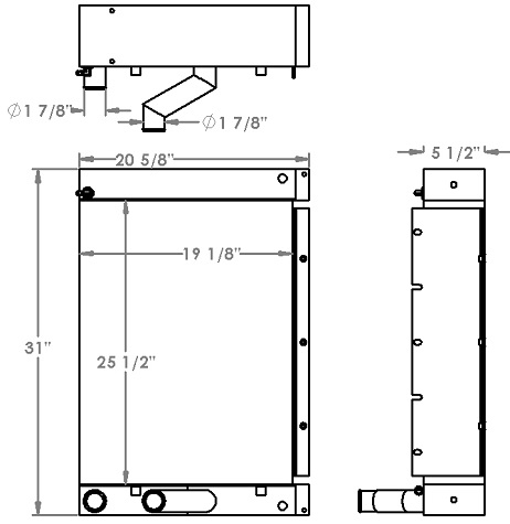 451384 - Industrial Radiator Radiator