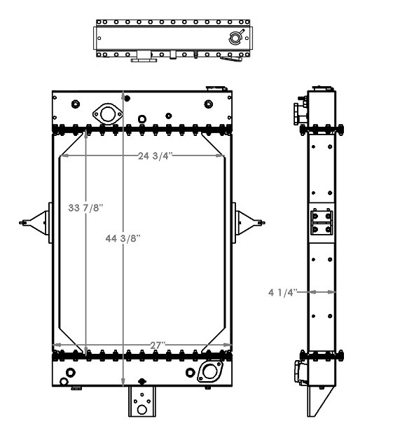 451396 - Kalmar / Ottawa Yard Truck Radiator Radiator