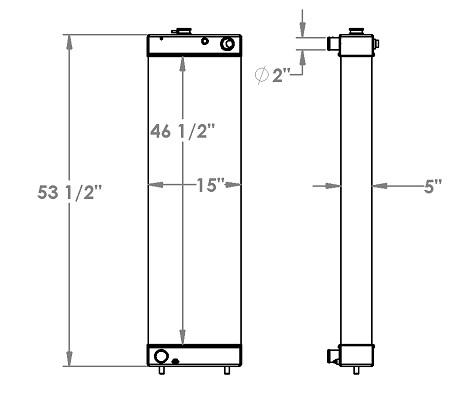 451410 - Kobelco SK350LC-9 Radiator Radiator