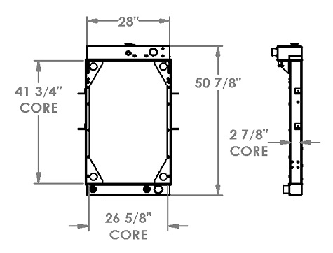 451422 - Fire Truck Radiator Radiator