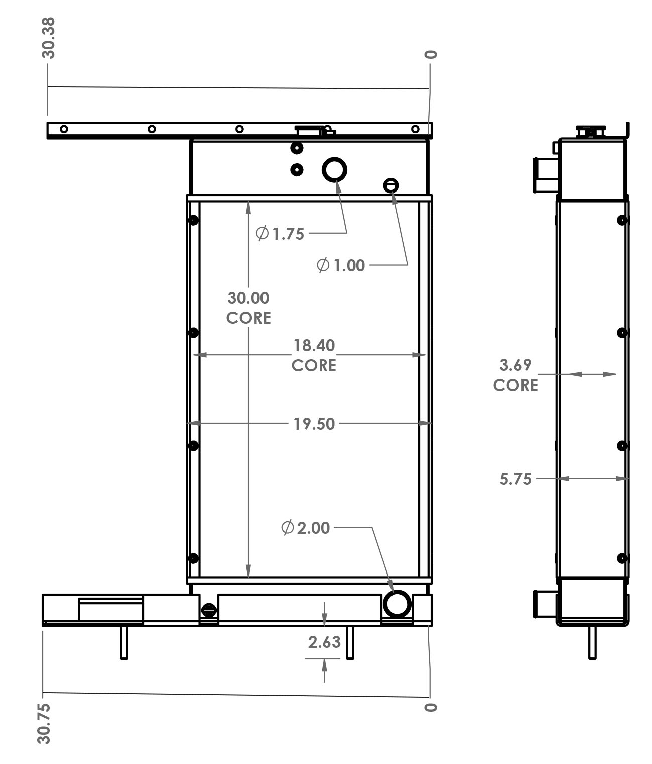 451427 - Industrial Pressure Washer Radiator Radiator