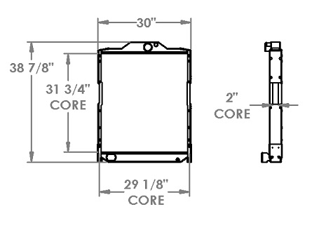 451433 - Hyundai Truck Radiator Radiator