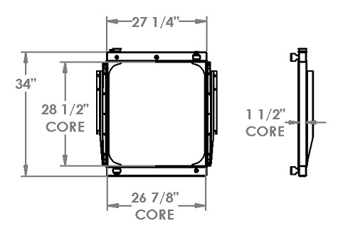 451435 - Generac Radiator Radiator