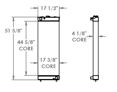 451436 - Komatsu PC290 Radiator Radiator