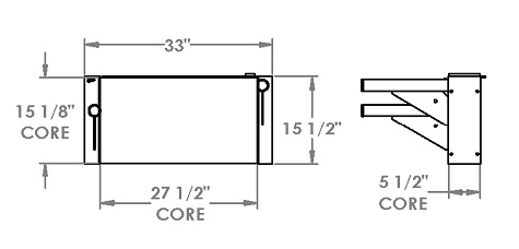 451441 - Sennebogen 825 Radiator Radiator