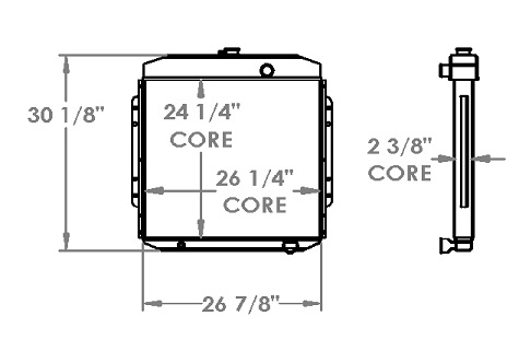 451466 - Generator Radiator Radiator