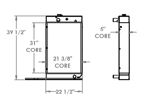 451467 - Kohler Generator Radiator Radiator