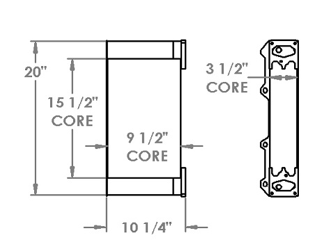 451479 - Deutz Engine Radiator Radiator