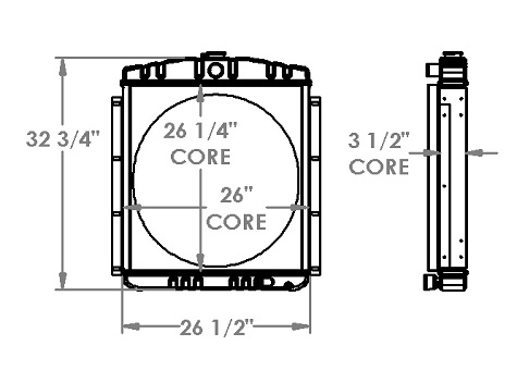 451486 - Generator Radiator Radiator