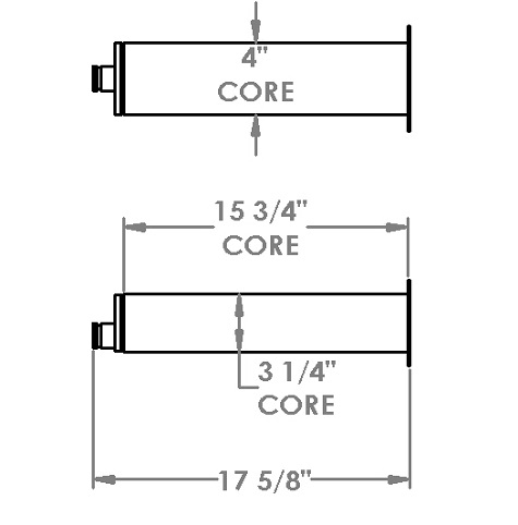 451491 - Turbo Cooler Radiator Radiator