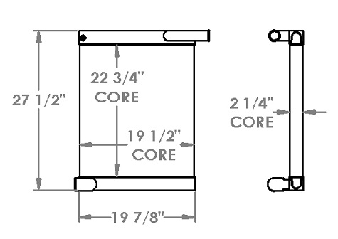 451492 - Kalmar Ottawa Radiator Radiator