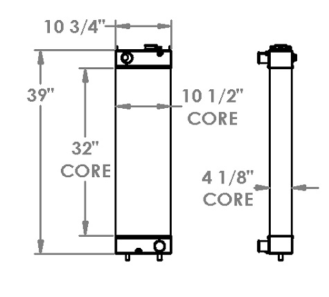 451493 - Kobelco SK170-8 Radiator Radiator