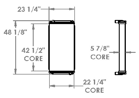 451531 - Hyundai HL960 Radiator Radiator