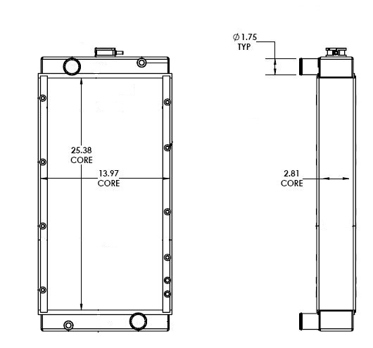 451537 - NMC-Wollard 2850 Radiator Radiator