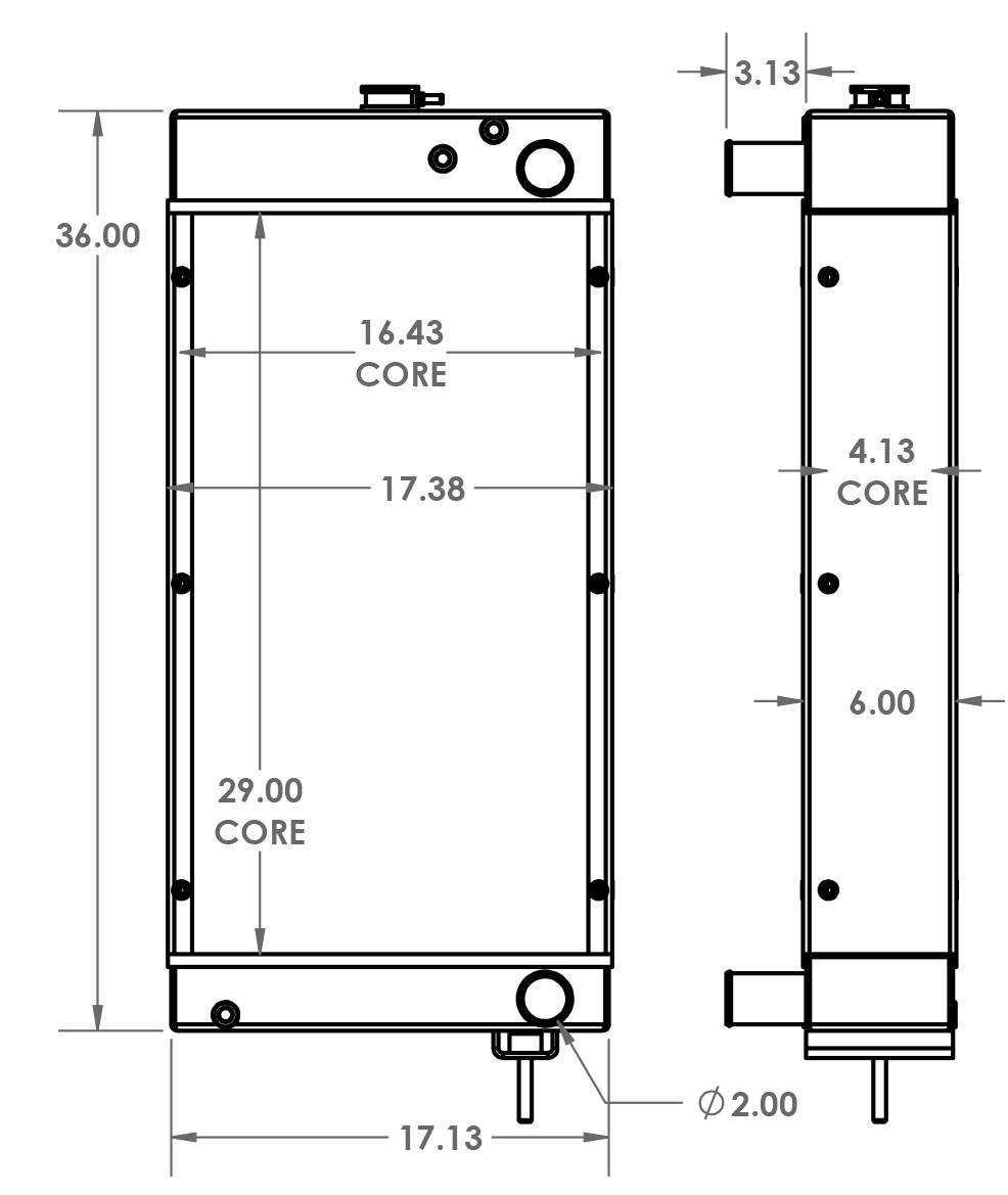 451547 - Industrial Radiator Radiator