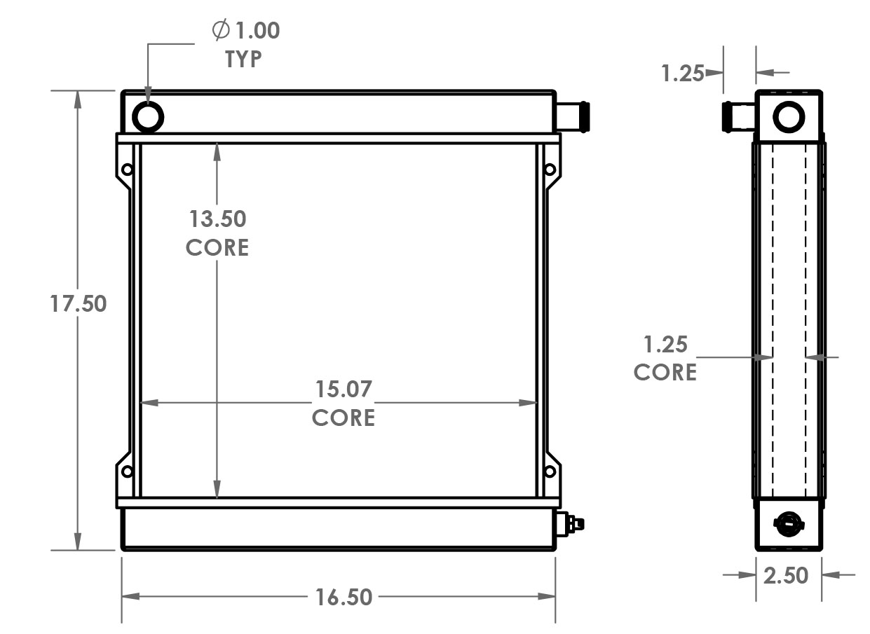 451549 - Miller Welder Radiator Radiator